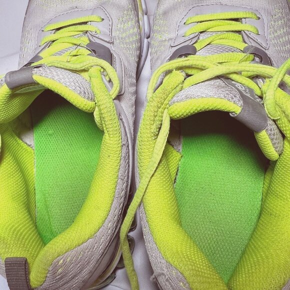 Reebok-Women's Run Fit Frame 70% Dynamic Biomechanics 12.9-Sz 7 1/2-Gray/Neon - Picture 8 of 16